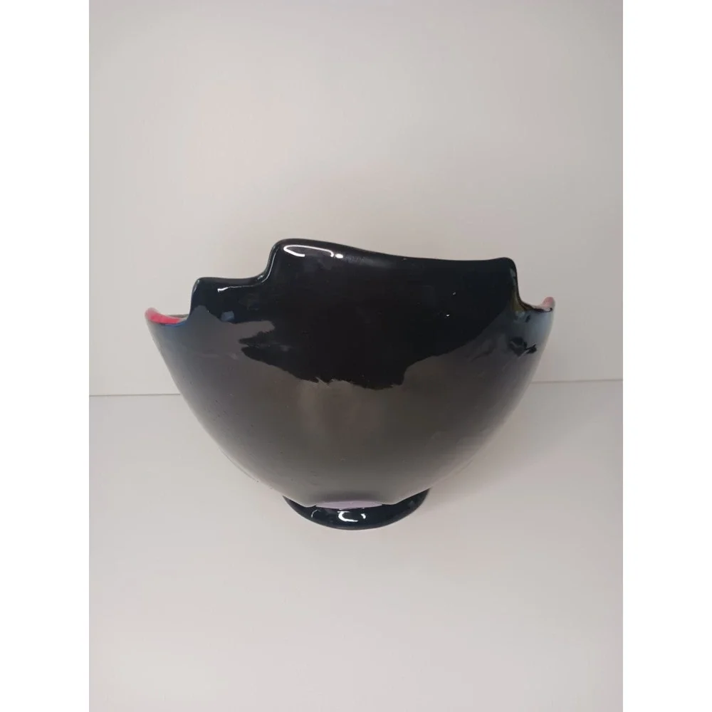 Vampire Halloween Candy Bowl Ceramic Candy Chip Bowl With Box Count Dracula
